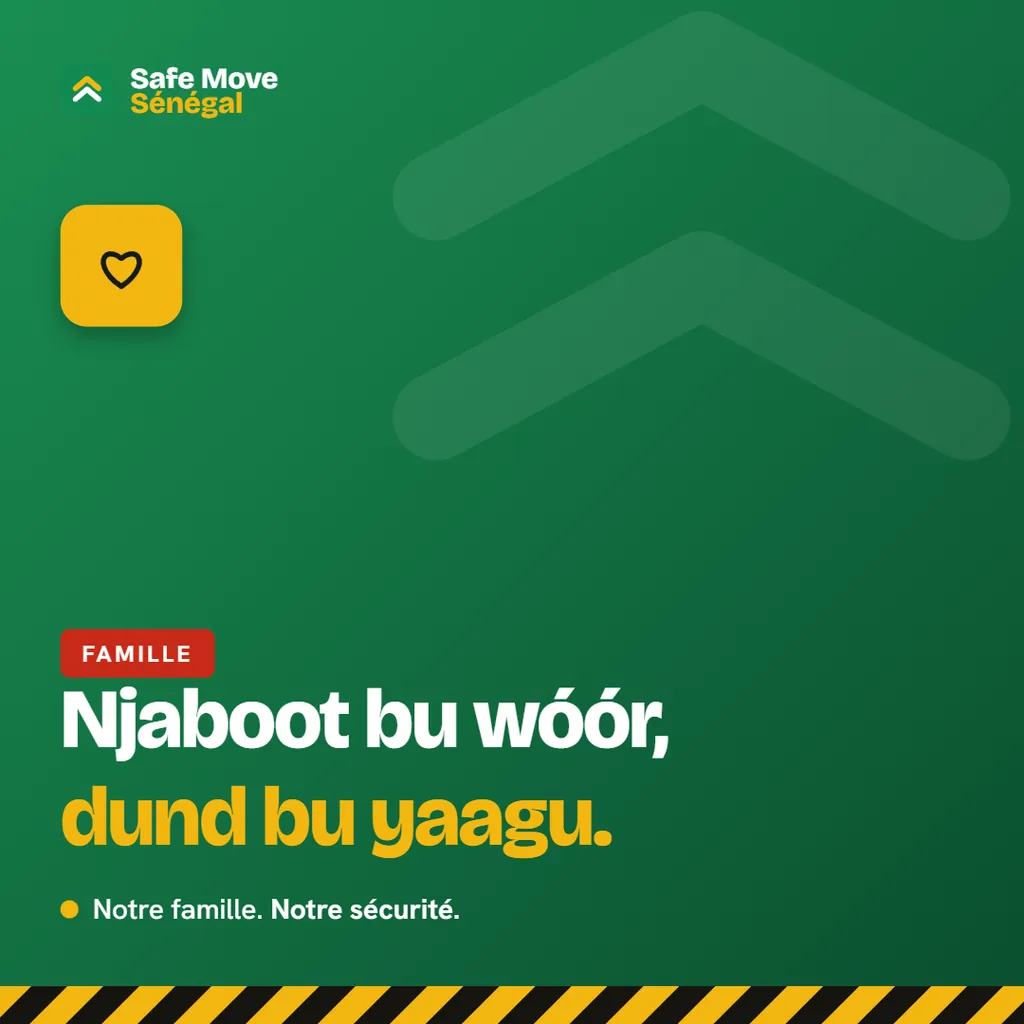 Vignette de la campagne Familles de Safe Move Sénégal
