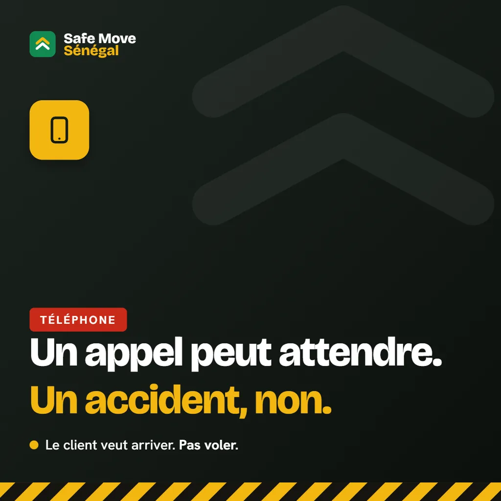 Vignette de la campagne Taximen de Safe Move Sénégal